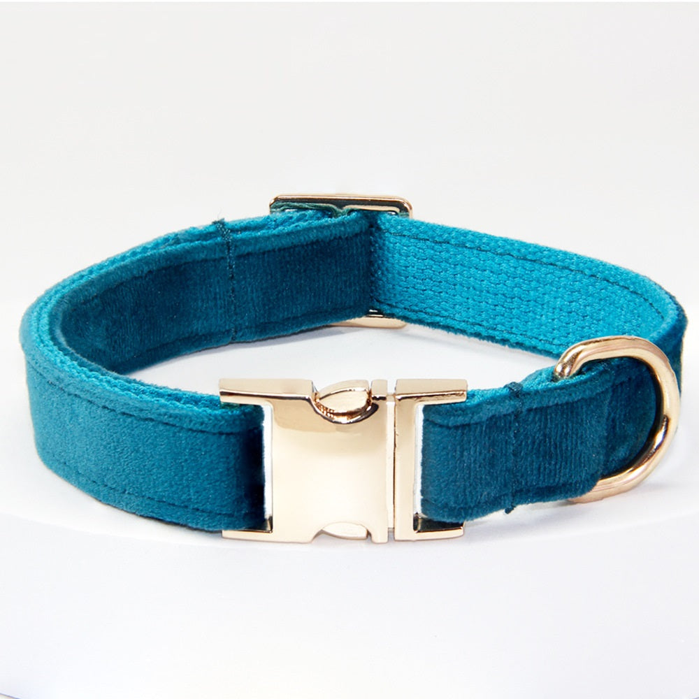 Dog Collar With Engraved Lettering, Anti Loss Collar, Large Dog Leash