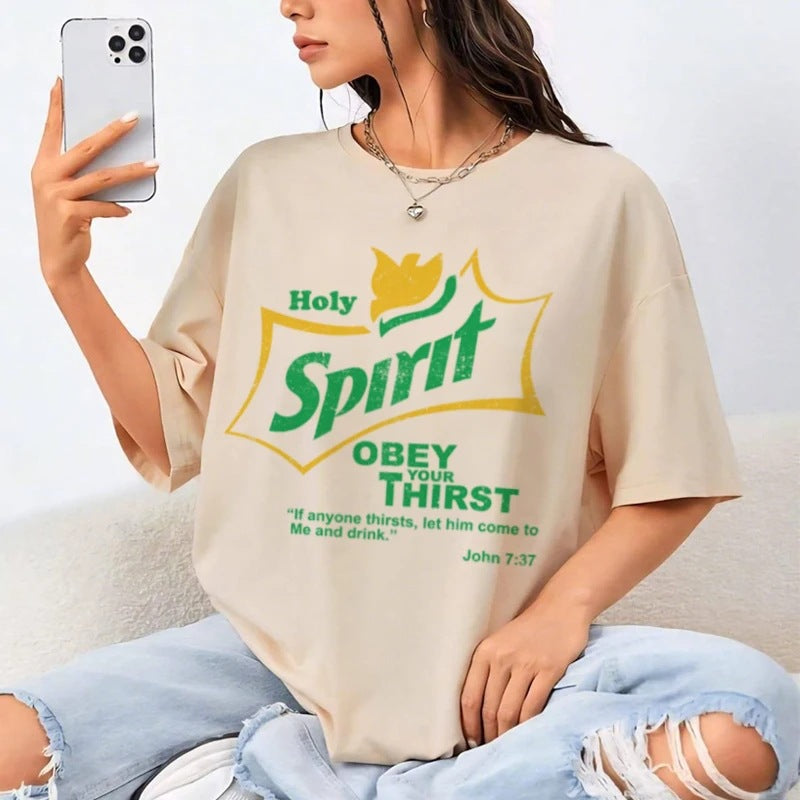 Short Sleeve Pattern T-shirt Unisex