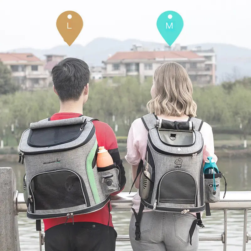 Breathable Pet Backpack for Cats and Small Pets